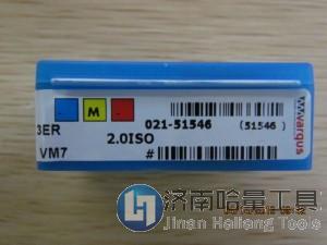 以色列vargus瓦格斯螺纹刀片 3ER 2.0ISO VM7